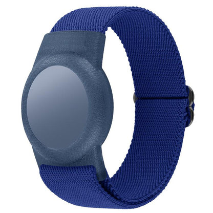 xDfind Adjustable Elastic Nylon Watch Band Style Anti-lost Tracker Protective Cover, For AirTag 2nd Gen / AirTag 1st Gen