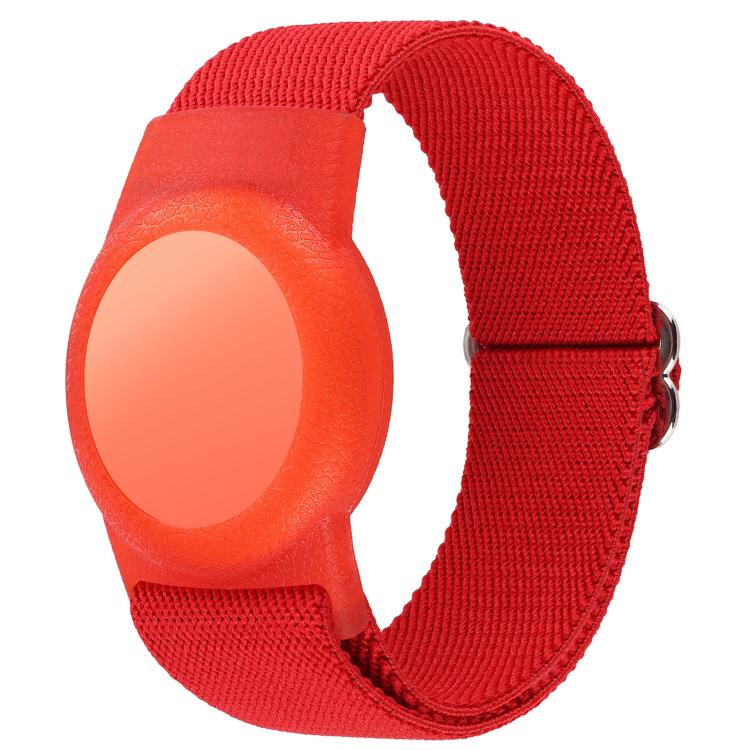 xDfind Adjustable Elastic Nylon Watch Band Style Anti-lost Tracker Protective Cover, For AirTag 2nd Gen / AirTag 1st Gen
