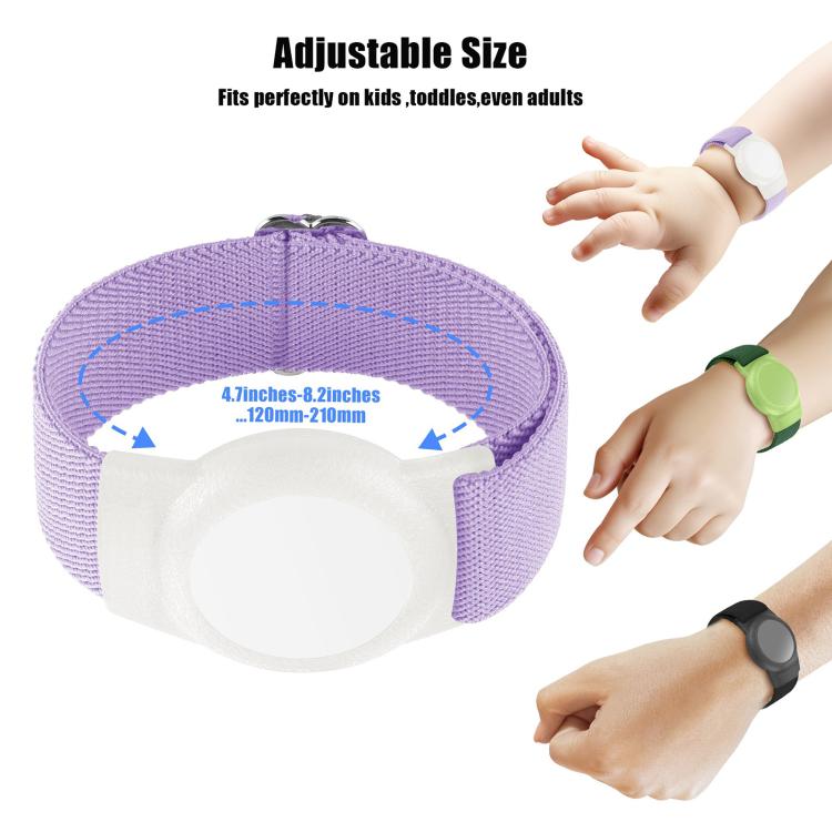 xDfind Adjustable Elastic Nylon Watch Band Style Anti-lost Tracker Protective Cover