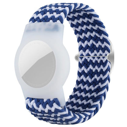 xDfind Adjustable Nylon Braided Watch Band Style Anti-lost Tracker Protective Cover, For AirTag 2nd Gen / AirTag 1st Gen