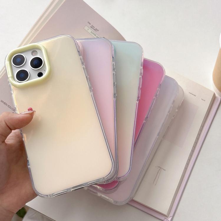 Large Camera Frame Vibrant Jelly Color TPU + IMD Phone Case