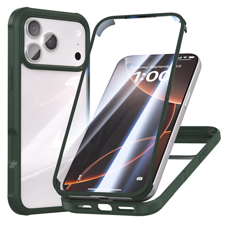 Double-sided Plastic Glass Phone Protective Case, For iPhone 18 Pro / 17 Pro, For iPhone 18 Pro Max / 17 Pro Max, For iPhone 17, For iPhone Air