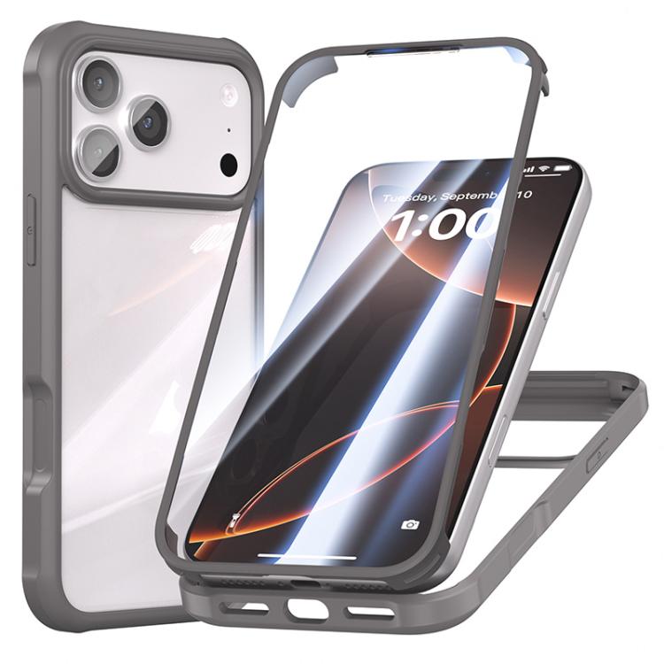 Double-sided Plastic Glass Phone Protective Case, For iPhone 18 Pro / 17 Pro, For iPhone 18 Pro Max / 17 Pro Max, For iPhone 17, For iPhone Air