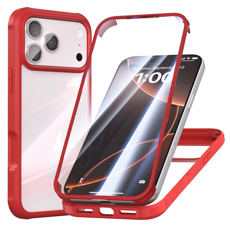 Double-sided Plastic Glass Phone Protective Case, For iPhone 18 Pro / 17 Pro, For iPhone 18 Pro Max / 17 Pro Max, For iPhone 17, For iPhone Air