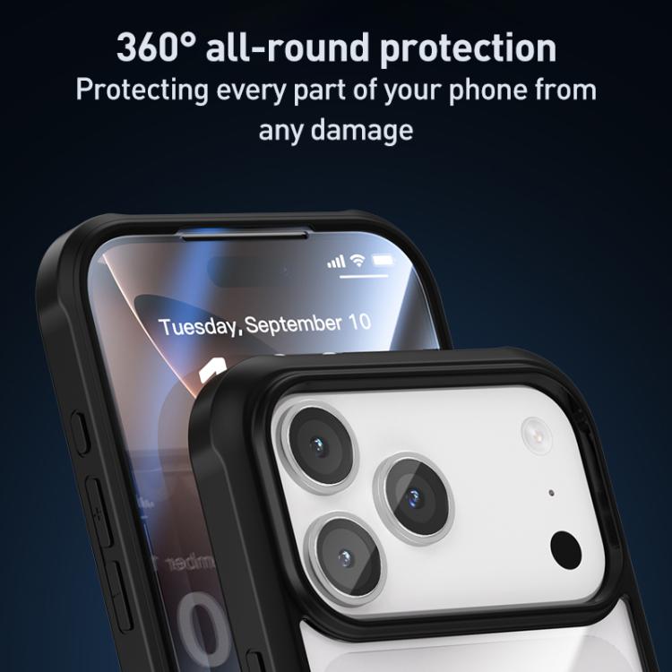 Double-sided Plastic Glass Phone Protective Case, For iPhone 18 Pro / 17 Pro, For iPhone 18 Pro Max / 17 Pro Max, For iPhone 17, For iPhone Air