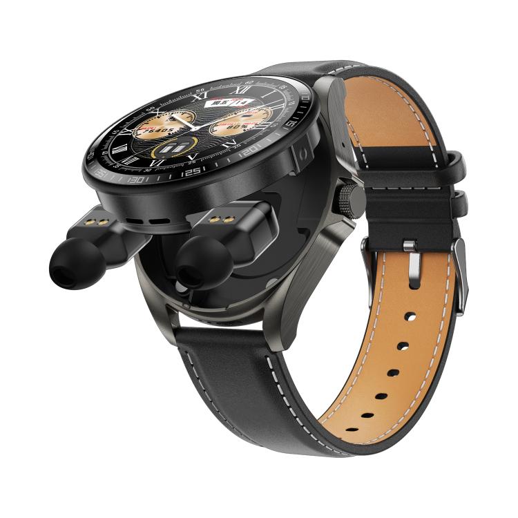 F36 1.46 inch TFT Color Screen 2 in 1 Bluetooth Earphone Smart Watch, Support Bluetooth Call / NFC