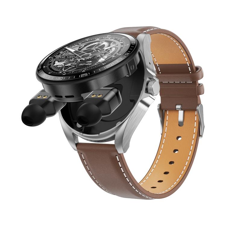 F36 1.46 inch TFT Color Screen 2 in 1 Bluetooth Earphone Smart Watch, Support Bluetooth Call / NFC