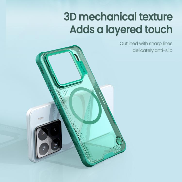 NILLKIN Ice Air Prop Series MagSafe Magnetic Frame Version Phone Case, For Xiaomi 15 Pro, For Xiaomi 15