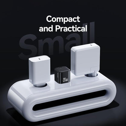 USAMS CC267 20W GaN USB-C / Type-C Port Mini Fast Charger, US Plug