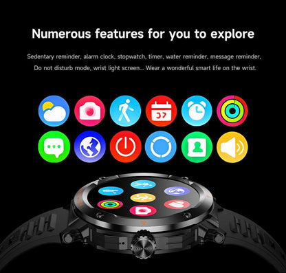 D13 Écouteurs Bluetooth 2 en 1 Montre connectée avec fonction d'appel, supporte les appels Bluetooth / NFC / surveillance de la santé, bracelet en silicone, bracelet en acier à 3 perles, bracelet en acier milanais