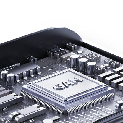 USAMS CC279 67W GaN USB and Dual Type-C Three-Port Fast Charger, UK Plug