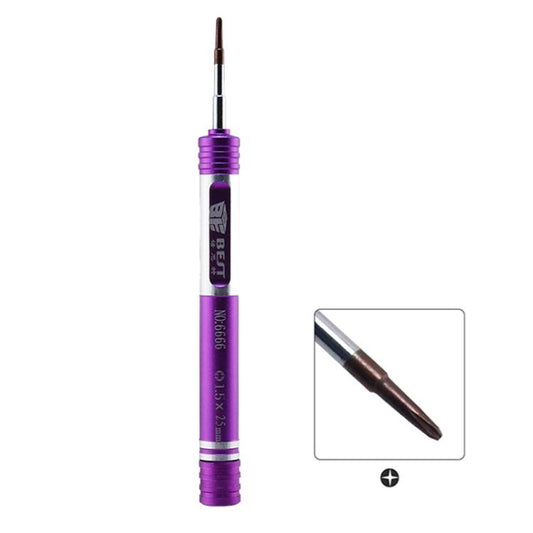 BEST BST-6666 Aluminum Alloy Screwdriver, Phillips 1.5, Pentalobe 0.8, Tri-wing 0.6, Hollow Cross Tip 2.5, 7 in 1 Set