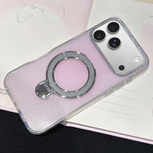 Gradient Glitter Diamonds MagSafe Phone Case, For iPhone 18 Pro / 17 Pro, For iPhone 18 Pro Max / 17 Pro Max, For iPhone 17, For iPhone Air, For iPhone 16 Pro Max, For iPhone 16 Pro, For iPhone 16 Plus, For iPhone 16, For iPhone 15 Pro Max             ...