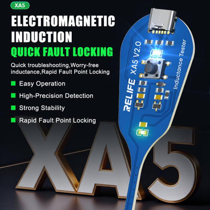 Relife XA5 Type-C High Precision Electromagnetic Induction Tester, Relife XA5