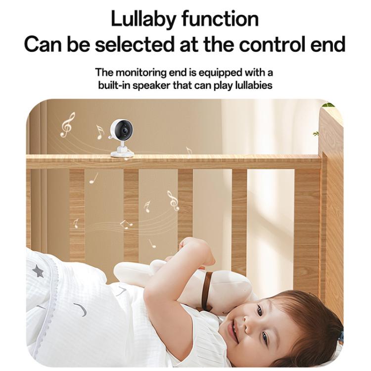 Yesido KM26 3.5 inch TFT screen 2.4G Baby Monitor Care Camera, Plug: UK Plug, KM26