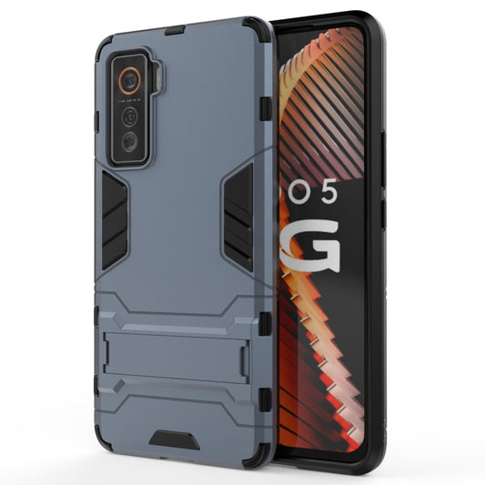 PC + TPU Shockproof Protective Case with Holder, For Vivo iQOO 5 5G, For OnePlus 8T, For OPPO F17 Pro, For Huawei Y9a, For Vivo Y20, For OPPO Realme X7, For OPPO Realme X7 Pro, For OPPO Realme 7, For OPPO Realme 7 Pro, For OPPO Reno4 SE