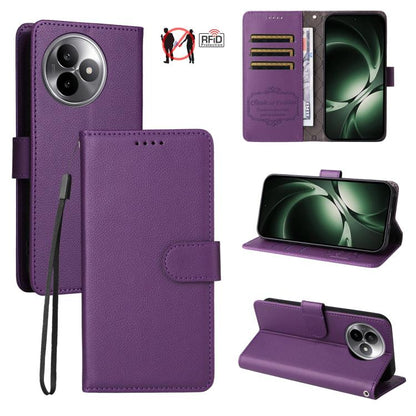 Litchi Texture RFID Blocking 3-Card Wallet Leather Phone Case, For Redmi 15a 5G, For Redmi Turbo 5 Max 5G / Poco X8 Pro Max 5G, For Redmi Turbo 5 5G / Poco X8 Pro 5G, For Redmi Note 15 Pro+ 5G Global 163.3mm, For Redmi Note 15 4G / 5G Global 164mm     ...