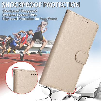 Litchi Texture RFID Blocking 3-Card Wallet Leather Phone Case, For Redmi Note 13 5G, For Redmi Note 13 Pro+ 5G, For Redmi 12 4G / 5G / Note 12R, For Redmi Note 12 Turbo / Poco F5, For Redmi 12C / 11A / Poco C55, For Redmi 10C / 10 India / 10 Power