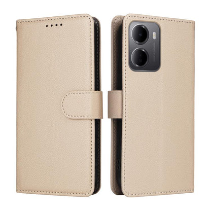 Litchi Texture RFID Blocking 3-Card Wallet Leather Phone Case, For Redmi 15a 5G, For Redmi Turbo 5 Max 5G / Poco X8 Pro Max 5G, For Redmi Turbo 5 5G / Poco X8 Pro 5G, For Redmi Note 15 Pro+ 5G Global 163.3mm, For Redmi Note 15 4G / 5G Global 164mm     ...