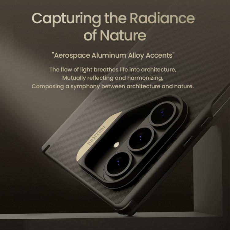 NILLKIN Fiber Shield Pro Magnetic Version Aramid Fiber TPU Phone Case, For Samsung Galaxy Z Fold7 5G