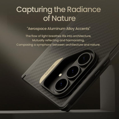 NILLKIN Fiber Shield Pro Magnetic Version Aramid Fiber TPU Phone Case, For Samsung Galaxy Z Fold7 5G