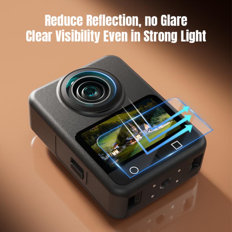 STARTRC AR HD Explosion-proof Tempered Glass Film, For DJI Osmo 360 1pc