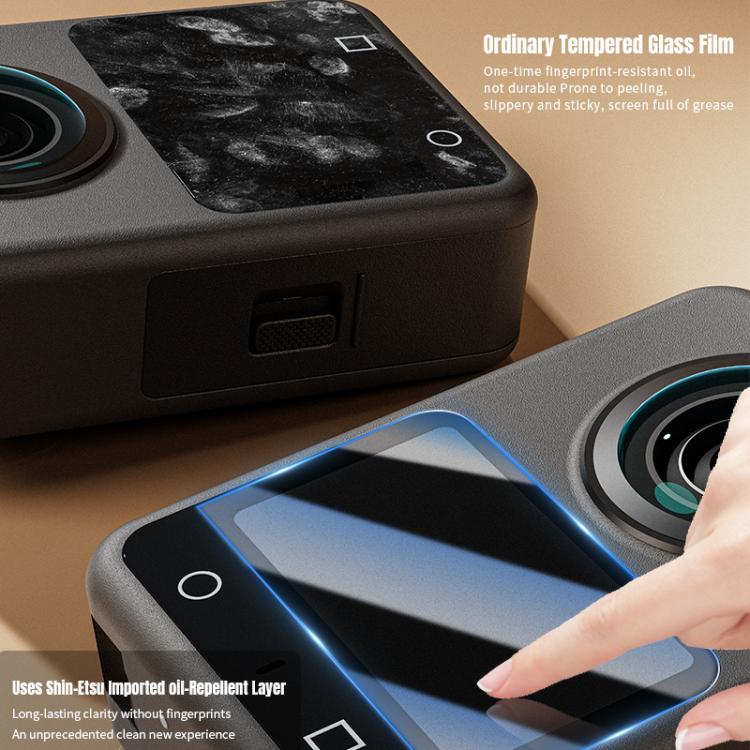 STARTRC AR HD Explosion-proof Tempered Glass Film, For DJI Osmo 360 1pc