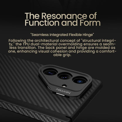 NILLKIN Aramid Fiber Magnetic Version Phone Case, For Samsung Galaxy Z Fold7 5G