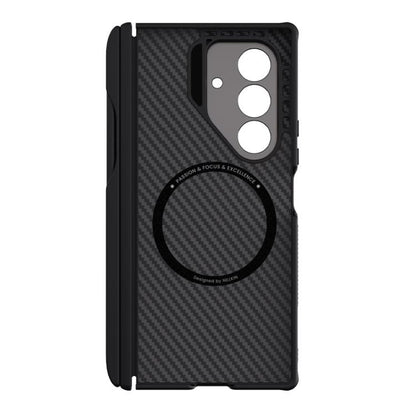 NILLKIN Aramid Fiber Magnetic Version Phone Case with Stylus, For Samsung Galaxy Z Fold7 5G