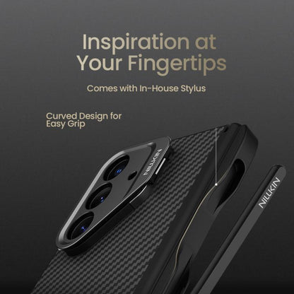 NILLKIN Aramid Fiber Magnetic Version Phone Case with Stylus, For Samsung Galaxy Z Fold7 5G
