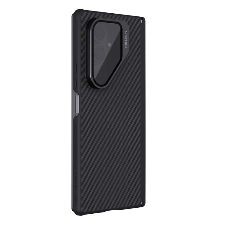 NILLKIN Coque de Téléphone Magnétique avec Miroir Transparent en Fibre d'Aramide, pour Samsung Galaxy Z Fold7 5G