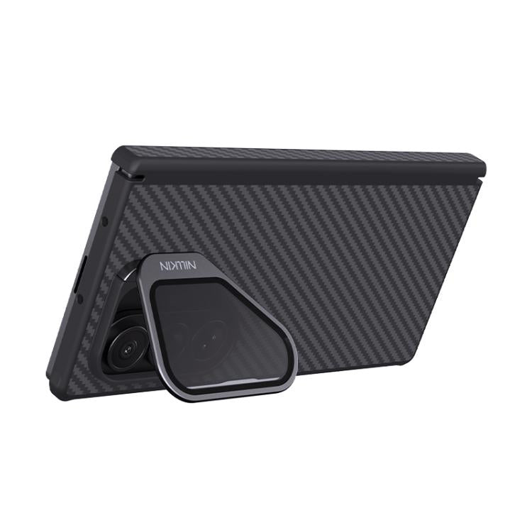NILLKIN Coque de Téléphone Magnétique avec Miroir Transparent en Fibre d'Aramide, pour Samsung Galaxy Z Fold7 5G
