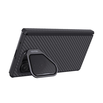 NILLKIN Coque de Téléphone Magnétique avec Miroir Transparent en Fibre d'Aramide, pour Samsung Galaxy Z Fold7 5G