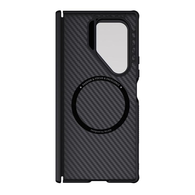 NILLKIN Coque de Téléphone Magnétique avec Miroir Transparent en Fibre d'Aramide, pour Samsung Galaxy Z Fold7 5G