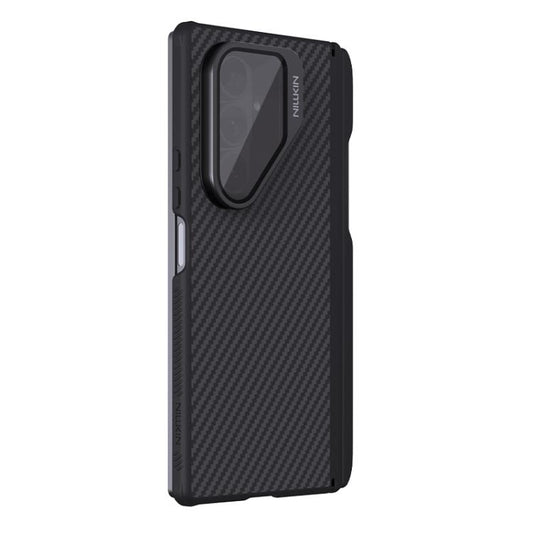 NILLKIN Aramid Fiber Transparent Mirror Cover Magnetic Version Phone Case with Stylus, For Samsung Galaxy Z Fold7 5G