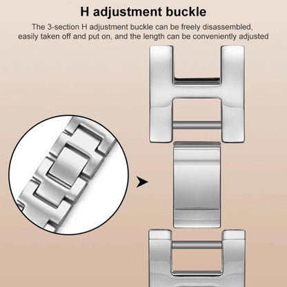 xDfind Single-row Denim Chain Stainless Steel Watch Band, For Xiaomi Smart Band 11 / 10 / 9 / 8