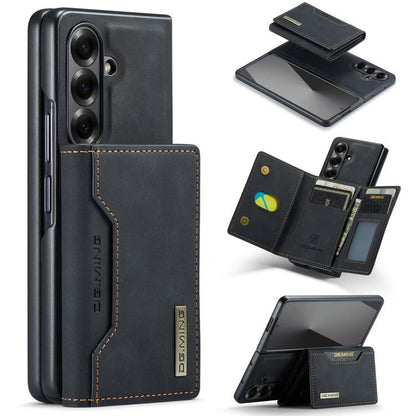 DG.MING M2 Series 3-Fold Multi Card Bag hybrid Magnetic Phone Case with Long Lanyard, For Galaxy Z Fold8 Ultra 5G, For Galaxy Z Flip8 5G, For Galaxy Z Fold7 5G, For Samsung Galaxy Z Flip7 5G
