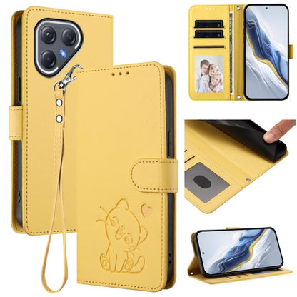 Embossed Heart Cat Leather Phone Case with Hand Strap, For Tecno Camon 50 Pro 4G, For Tecno Camon 50 4G, For Tecno Spark Go 2024 4G / 20C 4G, For Tecno Spark 40C, For Tecno Pova 7 Pro 5G, For Tecno Pova 7 5G 2025, For Tecno Spark 40 Pro+ 4G            ...