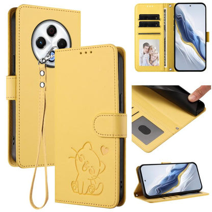 Embossed Heart Cat Leather Phone Case with Hand Strap, For Tecno Spark 30 5G / Pova 6 Neo 5G, For Tecno Spark 30 Pro 4G, For Tecno Spark 30 4G, For Tecno Spark Go 5G 2025 / Hot 60i 5G, For Tecno Spark 30C 4G, For Tecno Spark 20 Pro 5G                  ...