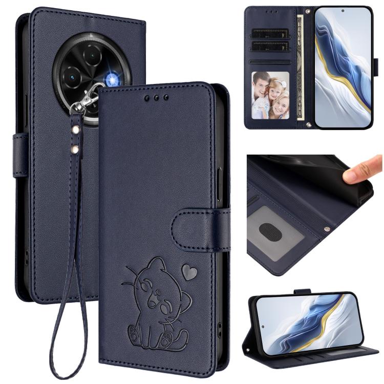 Embossed Heart Cat Leather Phone Case with Hand Strap, For Tecno Spark 30 5G / Pova 6 Neo 5G, For Tecno Spark 30 Pro 4G, For Tecno Spark 30 4G, For Tecno Spark Go 5G 2025 / Hot 60i 5G, For Tecno Spark 30C 4G, For Tecno Spark 20 Pro 5G                  ...