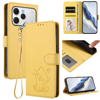 Embossed Heart Cat Leather Phone Case with Hand Strap, For Tecno Camon 50 Pro 4G, For Tecno Camon 50 4G, For Tecno Spark Go 2024 4G / 20C 4G, For Tecno Spark 40C, For Tecno Pova 7 Pro 5G, For Tecno Pova 7 5G 2025, For Tecno Spark 40 Pro+ 4G            ...