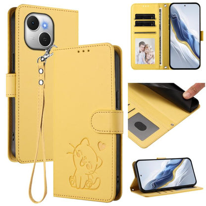 Embossed Heart Cat Leather Phone Case with Hand Strap, For Tecno Camon 50 Pro 4G, For Tecno Camon 50 4G, For Tecno Spark Go 2024 4G / 20C 4G, For Tecno Spark 40C, For Tecno Pova 7 Pro 5G, For Tecno Pova 7 5G 2025, For Tecno Spark 40 Pro+ 4G            ...