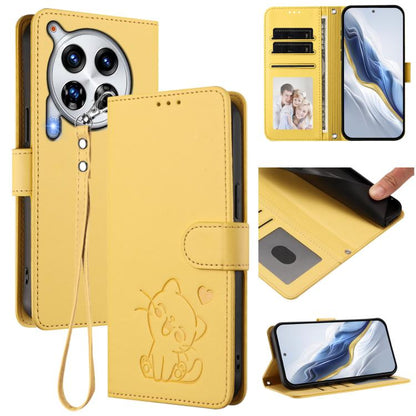 Embossed Heart Cat Leather Phone Case with Hand Strap, For Tecno Camon 30 Pro, For Tecno Camon 30 Premier 5G, For Tecno Camon 30 4G / 5G, For Tecno Pova 6 Pro 5G, For Tecno Spark 20 Pro+ 4G, For Tecno Pova 5 Pro, For Tecno Pova Neo 3, For Tecno Pova 5 ...