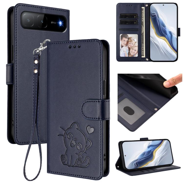 Embossed Heart Cat Leather Phone Case with Hand Strap, For Tecno Spark 30 5G / Pova 6 Neo 5G, For Tecno Spark 30 Pro 4G, For Tecno Spark 30 4G, For Tecno Spark Go 5G 2025 / Hot 60i 5G, For Tecno Spark 30C 4G, For Tecno Spark 20 Pro 5G                  ...