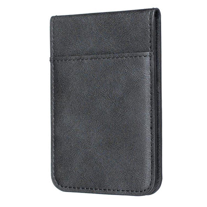 BFK26 Solid Color Magnetic Card Bag Mobile Phone Back Sticker
