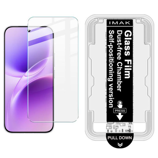 imak Dust-free Chamber Locator H Series Tempered Glass Film, For vivo X300 FE 5G Zeiss/Russian, For vivo T5x 5G / Y51 Pro 5G, For vivo iQOO Z11 5G, For vivo X300s, For vivo iQOO Z11x 5G, For vivo iQOO 15 Ultra 5G, For vivo V70 5G / V70 Elite 5G        ...