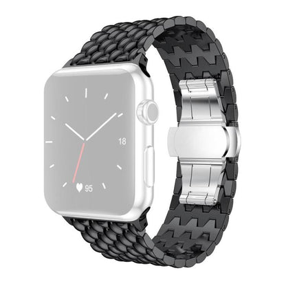 xDfind Dragon Texture Metal Watch Band, For Apple Watch 42 / 44 / 45 / 46 / 49mm, For Apple Watch 38 / 40 / 41 / S10 42mm