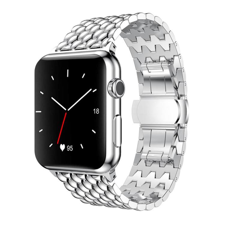 xDfind Dragon Texture Metal Watch Band, For Apple Watch 42 / 44 / 45 / 46 / 49mm, For Apple Watch 38 / 40 / 41 / S10 42mm