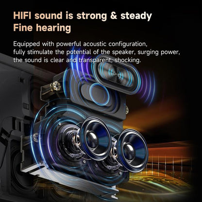 WOWOTO WWT-BL06E Android 9.0 4.45 inch LCD Display 1920x1080P 1000ANSI Smart Projector