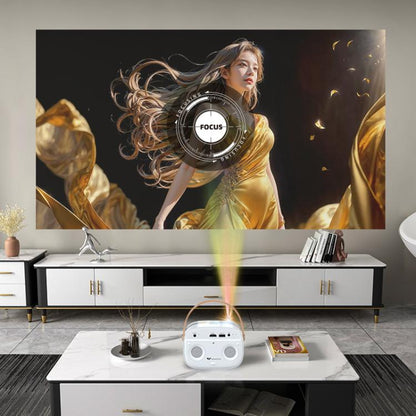 WOWOTO WWT-M8 Android 9 DLP 1920x1080P HD 300ANSI Smart Projector